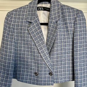 Zara cropped jacket